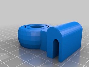 2 filament kılavuzu hephestos 3d yazıcı aksesuarları rehberi guia filamento 3d print model - Mito3D