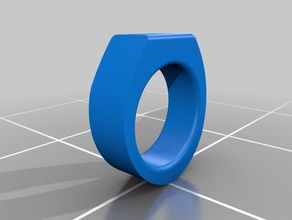 metroid anillo accesorios 3d print model - Mito3D