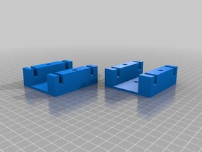 square bearing guide v1 3d printing linear motion rail 3d print model - Mito3D