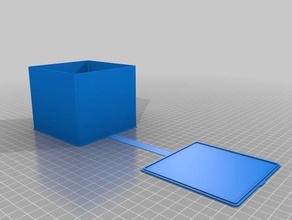 meine individuelle Fall rechteckig Container kundengebundene 3d print model - Mito3D