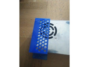 tarantula psu arka kapak 3d yazıcı parçaları 3d print model - Mito3D