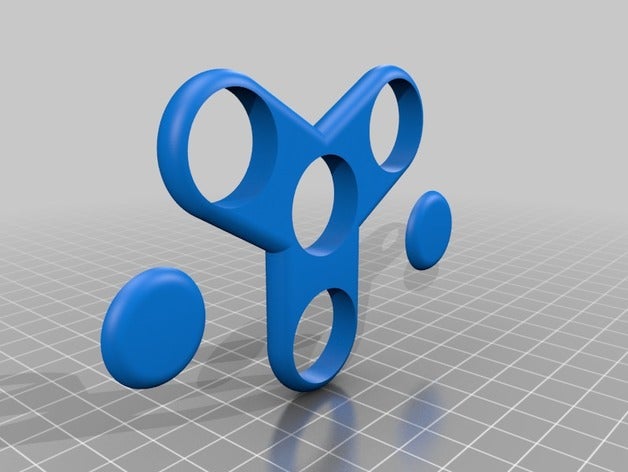 fidget giratório brinquedos & games legal mão brinquedo divertido 3D print model - Mito3D
