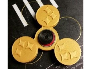 steelers fidget spinner - wingnut2k oyuncaklar ve oyunlar el oyuncak 3d print model - Mito3D