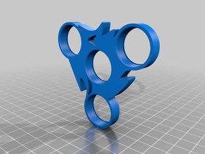 spinner custom puzzles 3d print model - Mito3D
