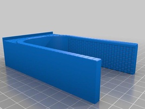 Eisenbahnbrücke hobby h0-Maßstab Zug 3d print model - Mito3D