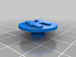 alphabet caps spinner bearing toys & games dagomaniack discoeasy200 am maker 3d print model - Mito3D