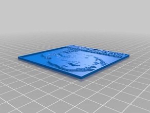 my customized lithophane mc tribute 2d art 3d print model - Mito3D