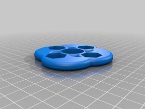 mi personalizados yin-yang fidget spinner juguetes mecánicos personalizado 3d print model - Mito3D