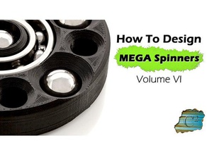 spinners bolas volume vi - mega giratório brinquedos & games fidget fidget-brinquedo fidgetspinner mão brinquedo dedo handspinner spinner 3d print model - Mito3D
