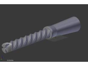 hand pump drill spring-loaded tools 3d print model - Mito3D