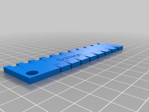 schlage pin calibro utensili a mano misuratore serratura 3D print model - Mito3D