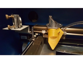 air assist nozzle upgrade 40w laser diy engraver assisted 3d print model - Mito3D