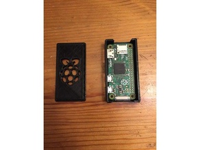 pi zero w case mount holes ctc geeetech i3 electronics 3d printer parts raspberry 3d print model - Mito3D