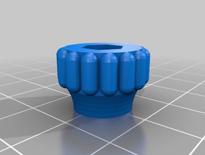m4 hex screw thumb knob diy customized 3d print model - Mito3D
