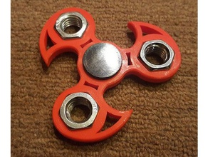 fidget dadi giocattoli meccanici 5 pollici 1 2 spinner dado le noci 3d print model - Mito3D