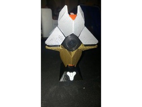 destiny ghost stand iron song wings video games 3d print model - Mito3D