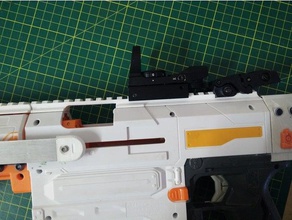 nerf modulus mk2 picatinny rail mechanical toys blaster gun 3d print model - Mito3D