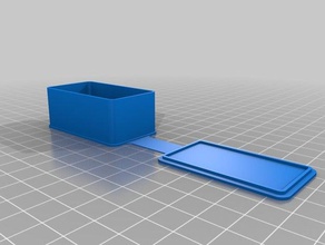 meine individuelle Fall rechteckig Container kundengebundene 3d print model - Mito3D