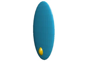 tabla sörf spor ve açık hava 3d print model - Mito3D