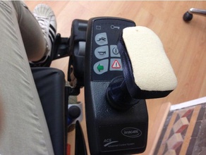 joystick silla ruedas L'impression 3d accesibilidad l'accès capacitas cardcapacitas dise o universelle silladeruedas fauteuil roulant pièces de fauteuils roulants 3d print model - Mito3D