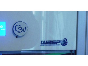 vespa delta stampante 3d manopola coperchio Stampante accessori il deltawasp grip wasp 3d print model - Mito3D