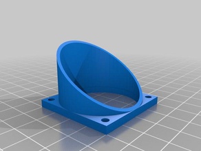 40 mm fan guard industrial look 3d printer accessories 3d print model - Mito3D