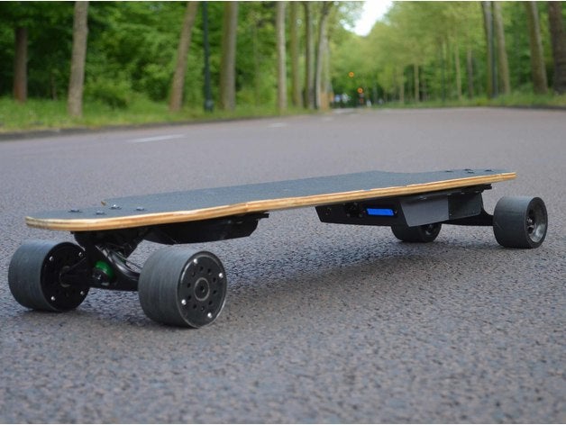 skateboard elettrico batteria custodia rosenberger ropd 10s4p i veicoli 10s 18650 ritorno futuro potenziato consiglio ebike ek8 longboard bici elettrica veicolo veloce germania hub motor bulgaro lipo fatto in tesla vedder esc vesc 3D print model - Mito3D