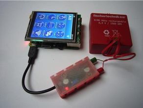raspberry pi Stromversorgung von fischertechnik Bau-Spielzeug 3d print model - Mito3D