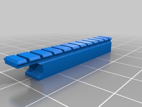 tac ferroviário adereços 3d print model - Mito3D