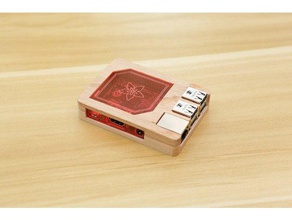 cnc caso de madeira do raspberry pi 3 computador acrílico gabinete othermill 3d print model - Mito3D