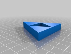 triforce zelda efsanesi sahne 3d print model - Mito3D
