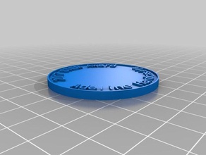 award hardcastle 1 coins & badges customized 3d print model - Mito3D