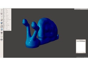l'escargot animaux 3d print model - Mito3D