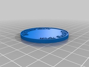 award scurlock 1 coins & badges customized 3d print model - Mito3D