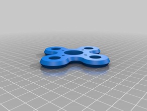 4 noeud personnalisé bot spinner jouets mécaniques 3d print model - Mito3D