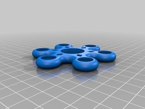 mon personnalisés bot spinner 6 jouets mécaniques personnalisé 3d print model - Mito3D