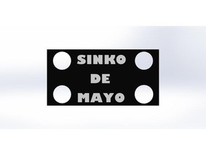sinko mayo art dank fidget spinner fleshlight holiday meme 3d print model - Mito3D