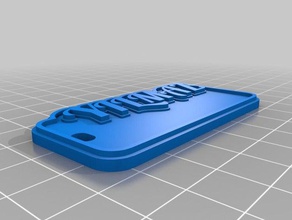 yilmaz Schlüsselanhänger kundengebundene 3d print model - Mito3D
