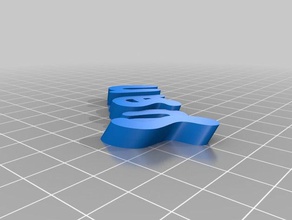 susan meine angepasste iamburny ist - Organisation kundengebundene 3d print model - Mito3D