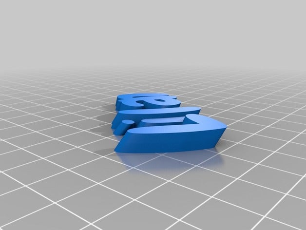 lilian meine angepasste iamburny ist - Organisation kundengebundene 3D print model - Mito3D