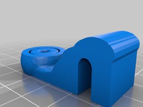 mini filament guide bq hephestos 2 printer 3d accessories 3d print model - Mito3D