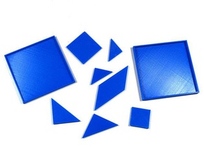 pythagoras 3d-drucken puzzle 3d print model - Mito3D
