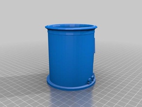 Bleistift-cup 3d-drucken cups 3d print model - Mito3D