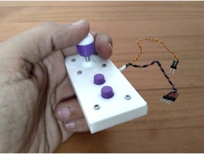 mini arcade controller electronics arduino raspberry 3d print model - Mito3D