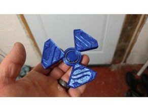superman fidget spinner - wingnut2k giochi e giocattoli mano giocattolo 3d print model - Mito3D
