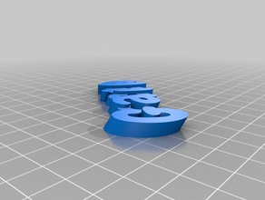 graciela özelleştirilmiş iamburny benim organizasyon 3d print model - Mito3D