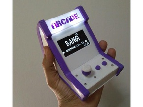 arduino arcade pieza superior la electrónica arduboy los juegos de azar retro 3d print model - Mito3D