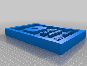 100 000 abonnes amendoim Impressora 3d acessórios lv3d teamlv3d 3d print model - Mito3D
