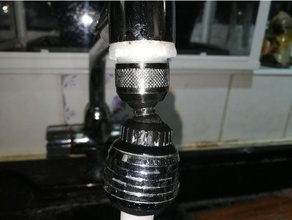m25 m22 tap faucet adaptor kitchen & dining thread 3d print model - Mito3D