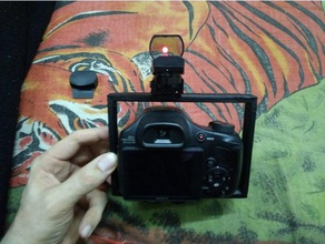 sony hx300 red dot mont des cibles en mouvement de la caméra 3d print model - Mito3D